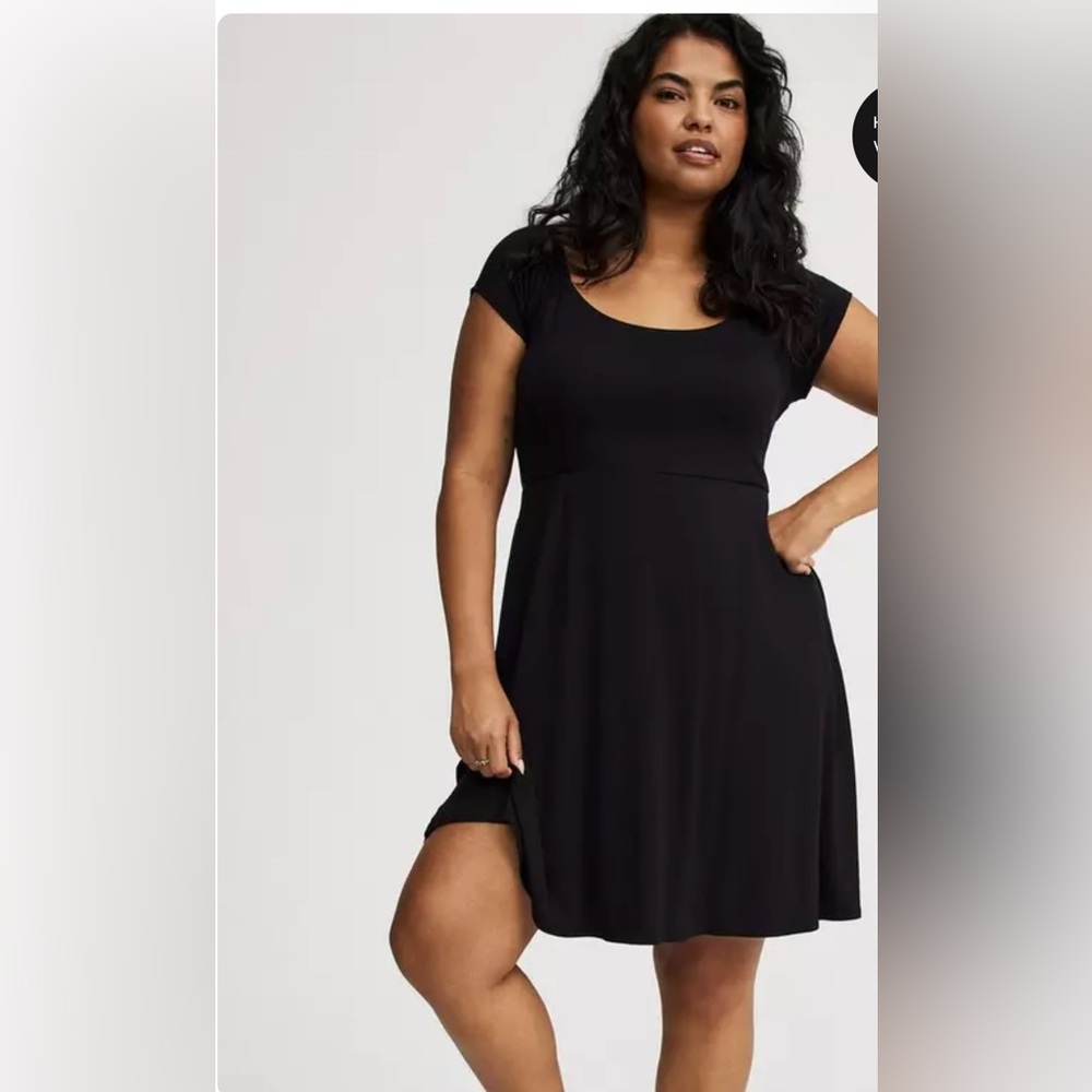 NWT Torrid Mini Cutout Back Dress